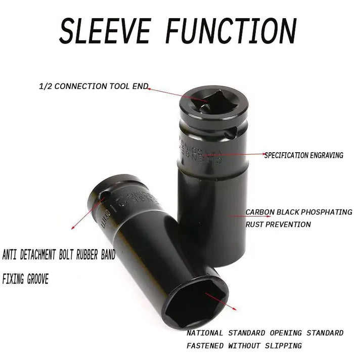 10 Pieces Extended Socket Head Set