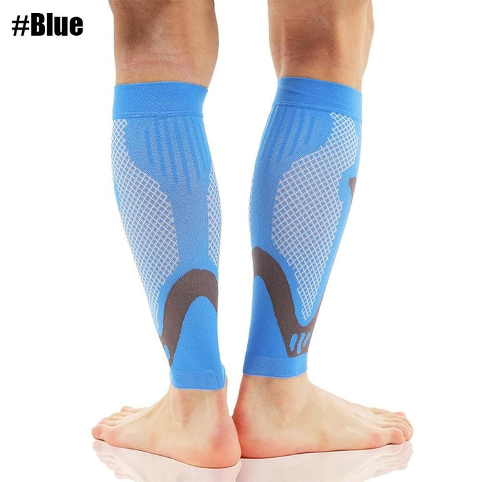 1Pair Sports Calf Compression Leg Sleeves For Running Basketball Football