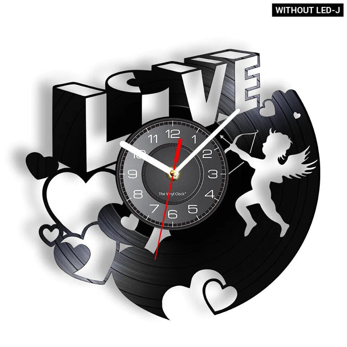 Forever Love Wall Clock