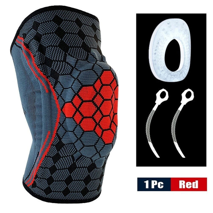 Sports Knee Compression Sleeves Braces for Gym Workout Running Cycling Basketball