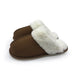 Winter Minimalist Warm And Thick White Plush Womens Slippers