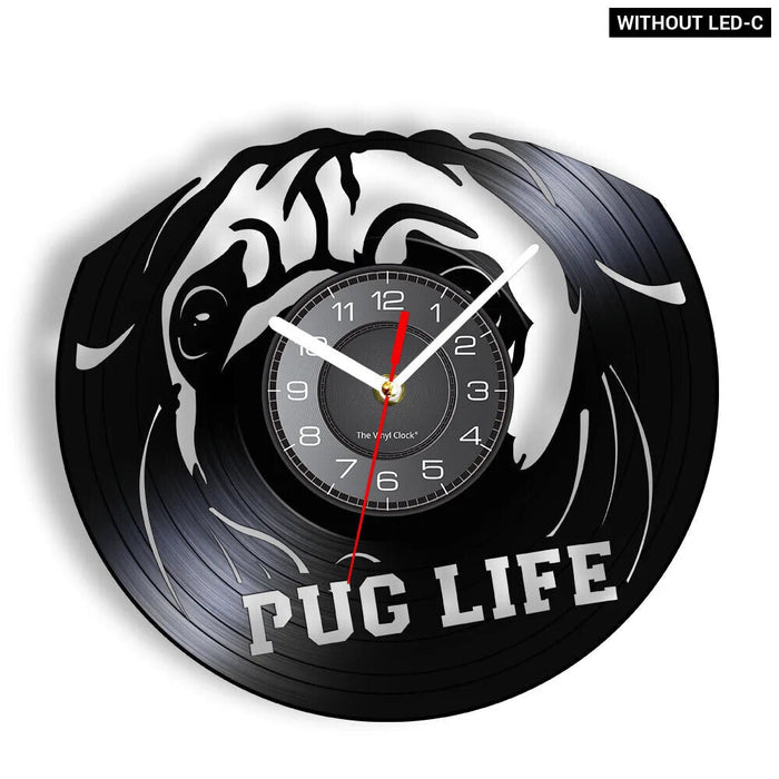 British Bulldog Vinyl Record Wall Clock