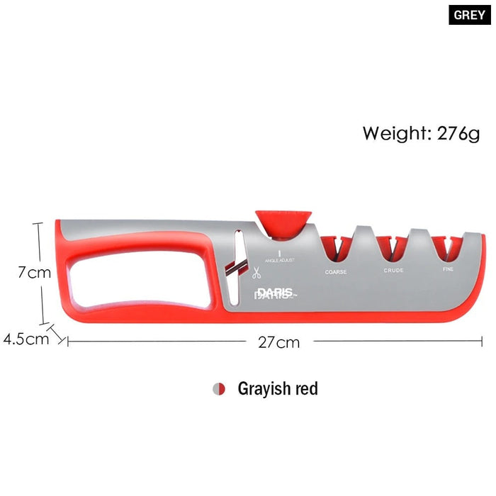 Adjustable Angle Grind Kitchen Repair Restore Polish Blades Knife Sharpener