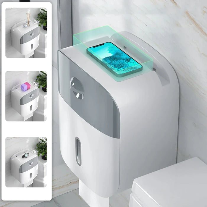 Waterproof Wall Mounted Toilet Paper Holder