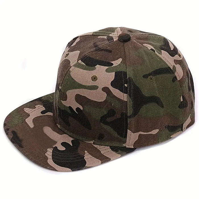 Adjustable Camo Baseball Cap / Hat For Outdoor Wear