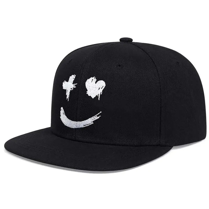 Ghost Expression Embroidered Baseball Cap / Hat