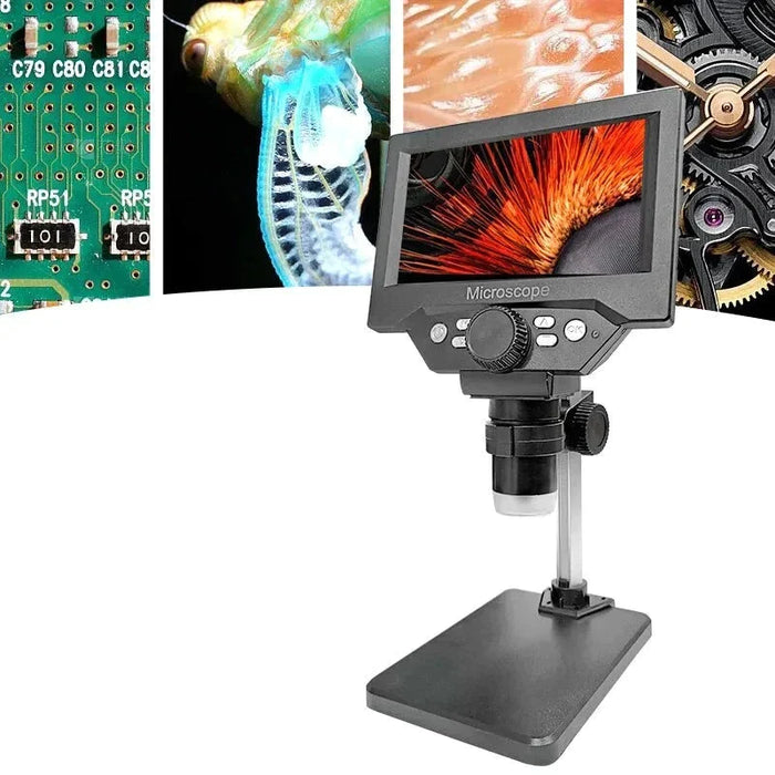 5.5 Lcd Digital Microscope With Stand