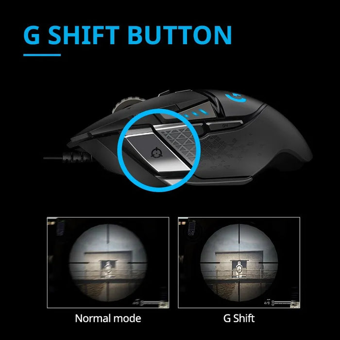 Logitech G502 Hero Gaming Mouse