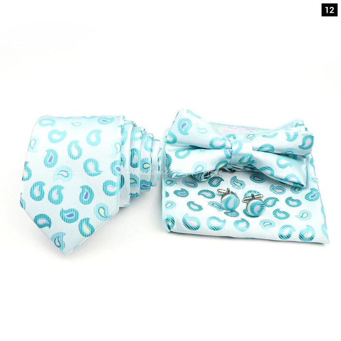 Classic Plant Tie Set For Weddings And Daily Wear