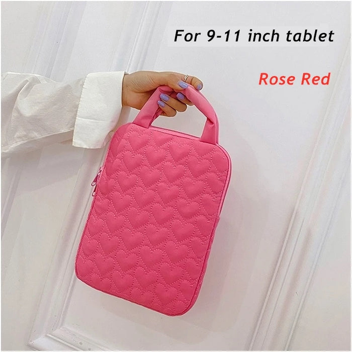 For Macbook Air Pro Ipad 9,10,11" Mid Tablet Notebook Womens 13.3,14,15.6 Inch Case Laptop Bag