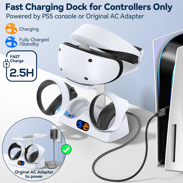 Ps5 Vr2 Charging Dock Vr Headset Stand