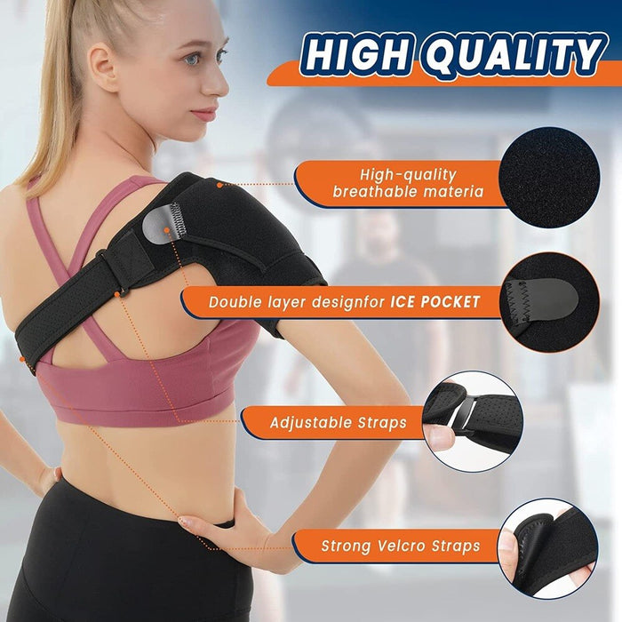 Adjustable Sports Shoulder Back Compression Suitable for Basketball Volleyball