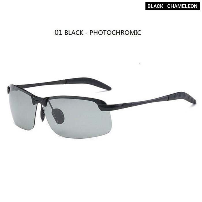 Photochromic Sunglasses Men Polarized Driving Chameleon Glasses Male Change Colour Sun Glasses Day Night Vision Driver Eyewear