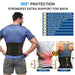 Adjustable Breathable Back Waist Brace Strap For Lower Pain