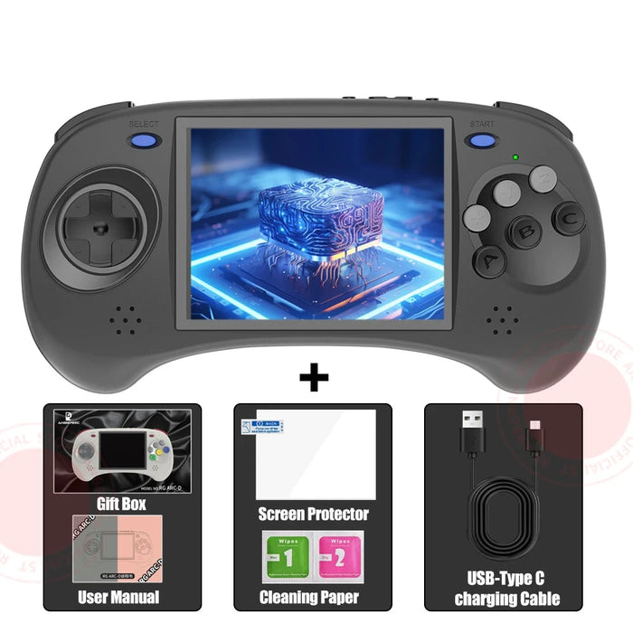 Rg Arc S/rg Arc D Retro Games Rk3566 4.0 Handheld Console Linux System 640 480 3500mah Hd Compatible