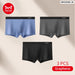 Pack Of 3 Antibacterial Mens Boxer Shorts