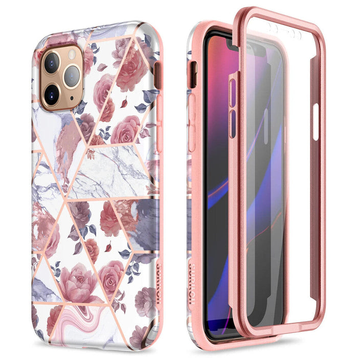 360 Full Body Shockproof Case For Iphone11 Pro With Built In Screen Protector