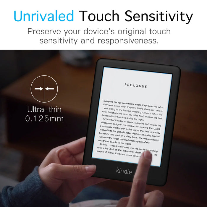 For 6" Kindle 11Th Generation 2022 / 10Th Gen 2019 Full Coverage Premium Pet 3-Pack Anti-Glare Screen Protector