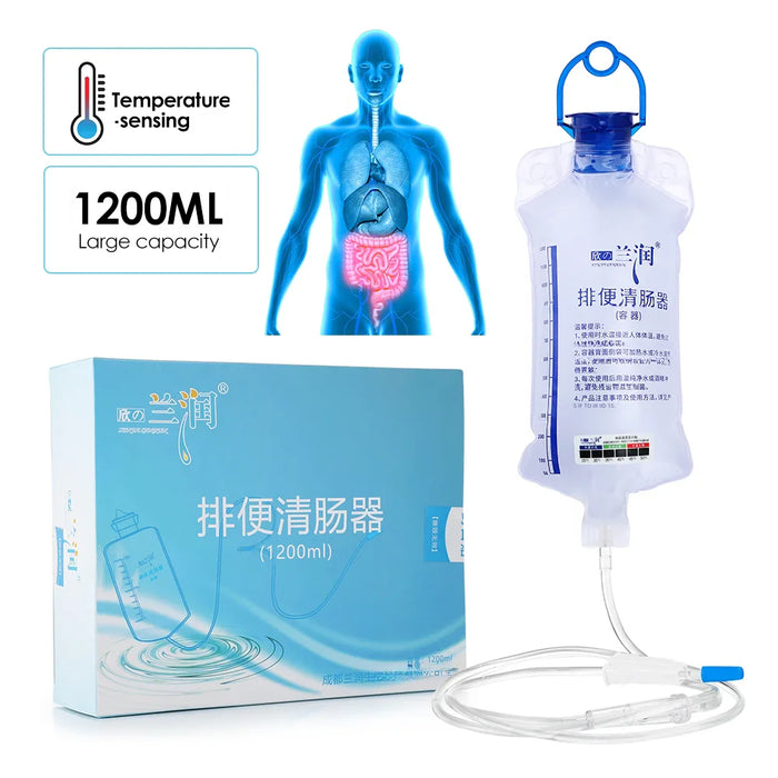 1200ml Enema Cleaning Kit For Women