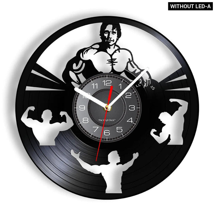 Motivational Fitness Club Wall Clock