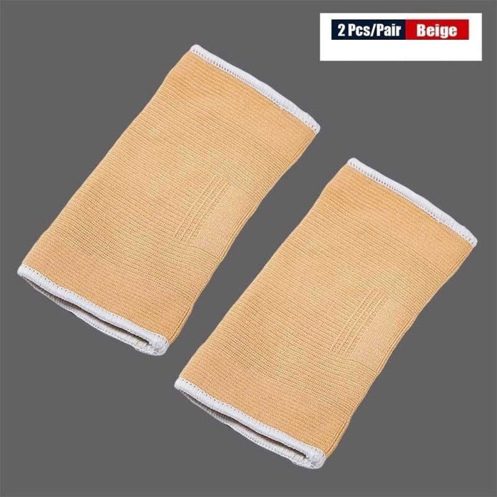 2Pcs Elastic Non-slip Breathable Knitted Elbow Sleeves For Running Basketball Volleyball