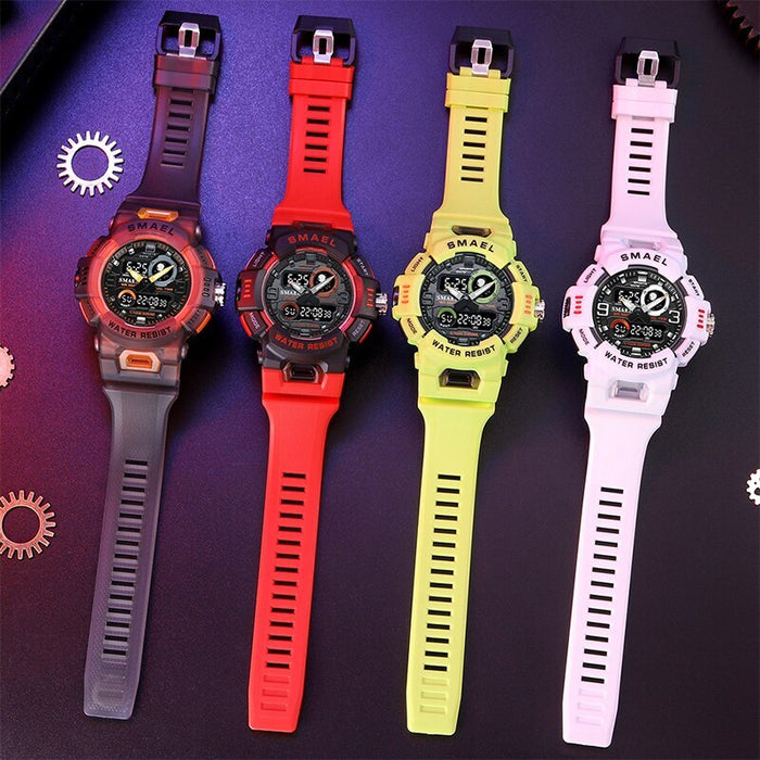 Sport Watches Digital Watch Led 50m Waterproof Military