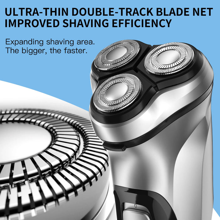 Enchen Blackstone Mens Rotary Shaver With 3D Floating Blade