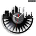 Mecca Skyline Vinyl Record Wall Clock