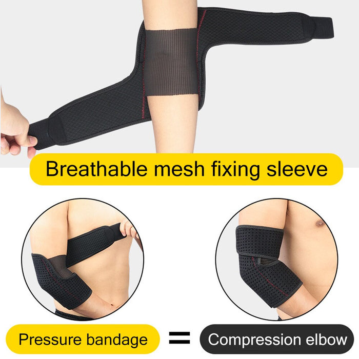 2Pcs Adjustable Elbow Support Brace Wrap for Golfer Bursitis Tendonitis