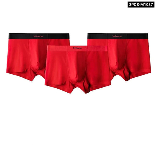 3 Piece Modal Mens Boxer Shorts