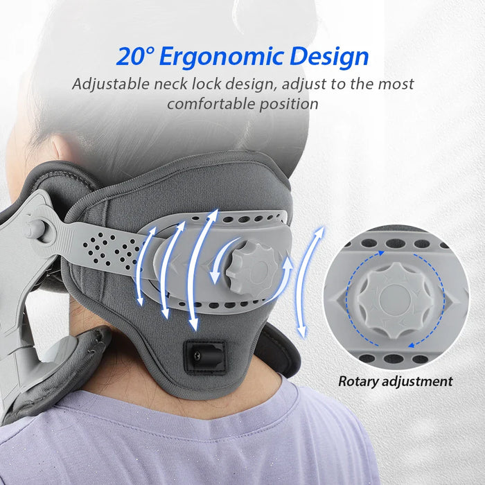 Adjustable Neck Traction Device For Pain Relief