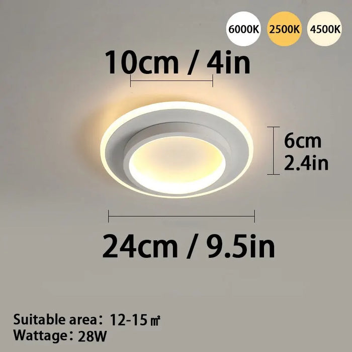 Modern Led Ceiling Light For Bedroom Or Living Room