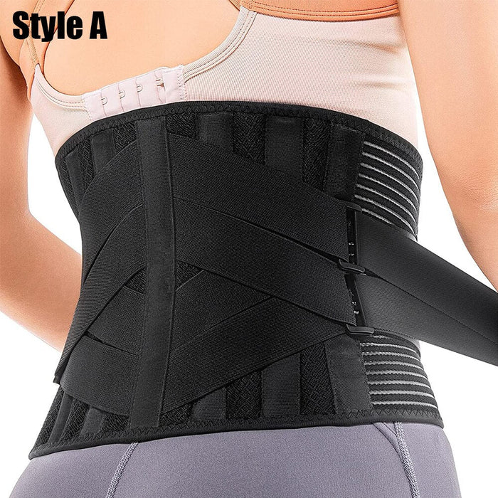 Sports Lower Back Brace With Removable Lumbar Pad for Men Women