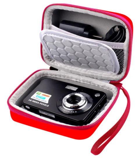 Camera Case For Abergbest/Kodak/Canon 21Mp 2.7 Lcd Rechargeable Hd