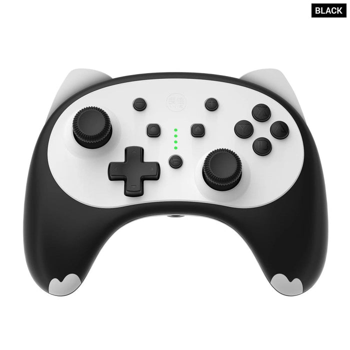 Cartoon White Cat Wireless Controller Small Size Auto Fire Compatible Nintendo Switch/Lite/Oled