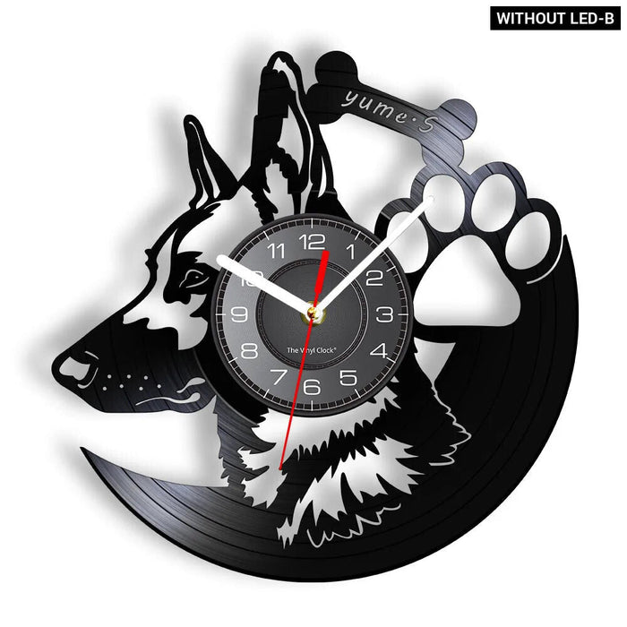 Contemporary Dog Wall Clock