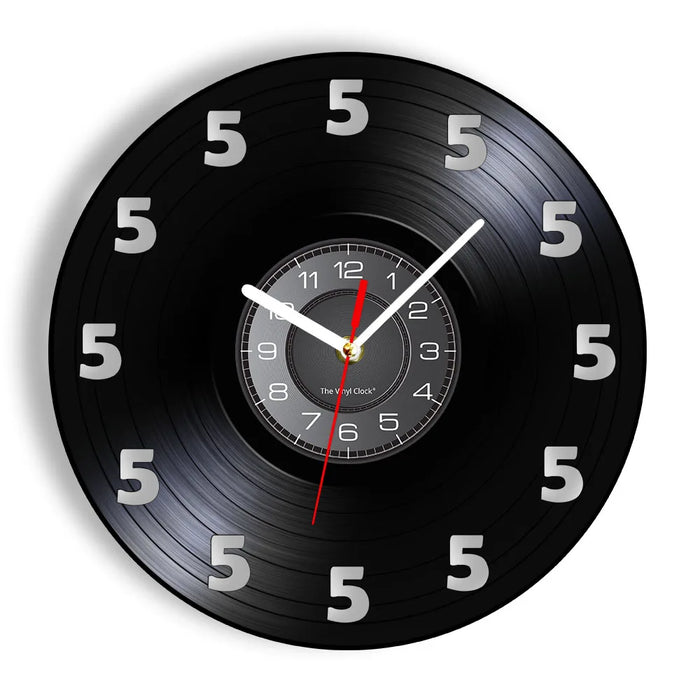 Real Vinyl Record Wine Wall Clock