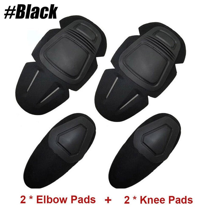 4Pcs Military Tactical Airsoft Protective Knee Elbow Pad For Skate Outdoor Sports