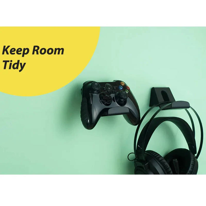 Pack Of 2 Xbox Controller And Headset Wall Mount