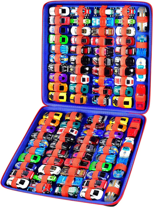 Portable Toy Car Storage Case Fits 88 Cars Box Only