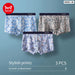 3 Piece Youth Print Boxer Set For Men