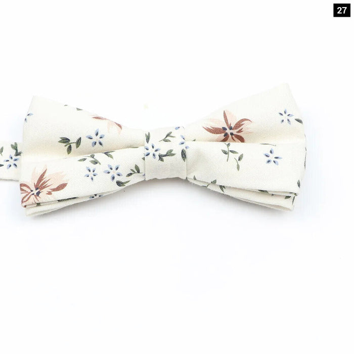 Colourful Floral Bow Ties Fashionable And Fun For Kids