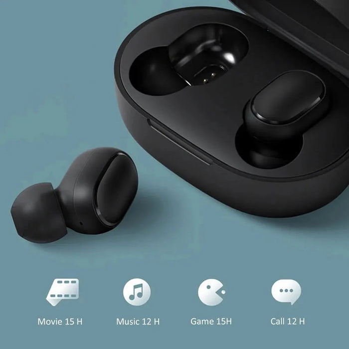 Wireless Tooth Earbuds With Noise Cancelling Mic