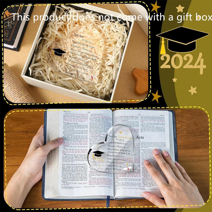 Graduation Heart Inspirational Scripture Plaque