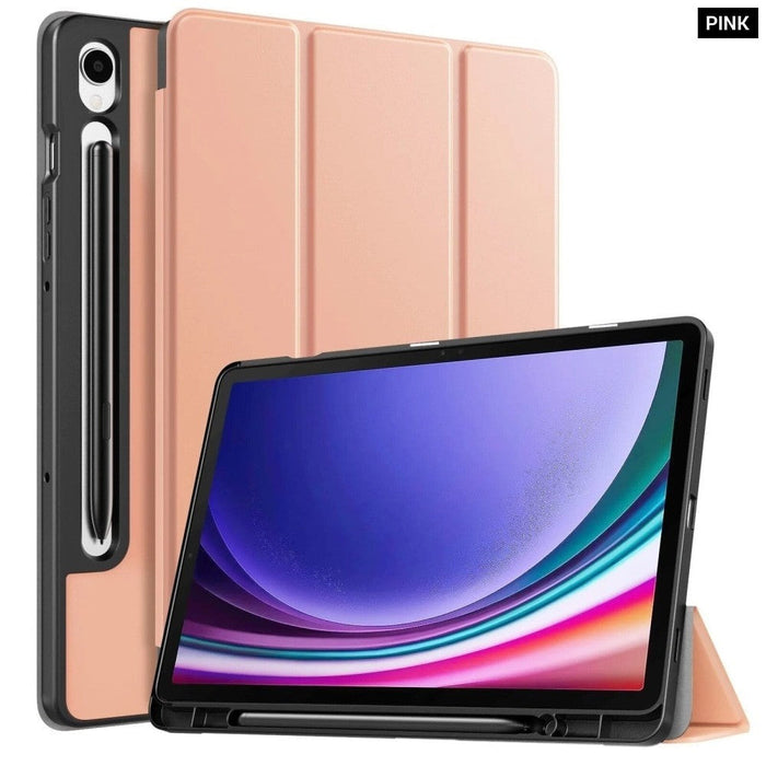 Case for All-New Samsung Galaxy Tab S9 2023 Slim Stand Protective Cover with S Pen Holder for Galaxy Tab S9 Plus 12.4 inch Tablt