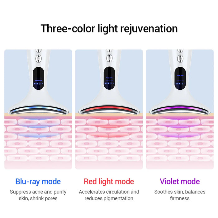 Led Pon Therapy Neck Lifting Device For Wrinkle Removal