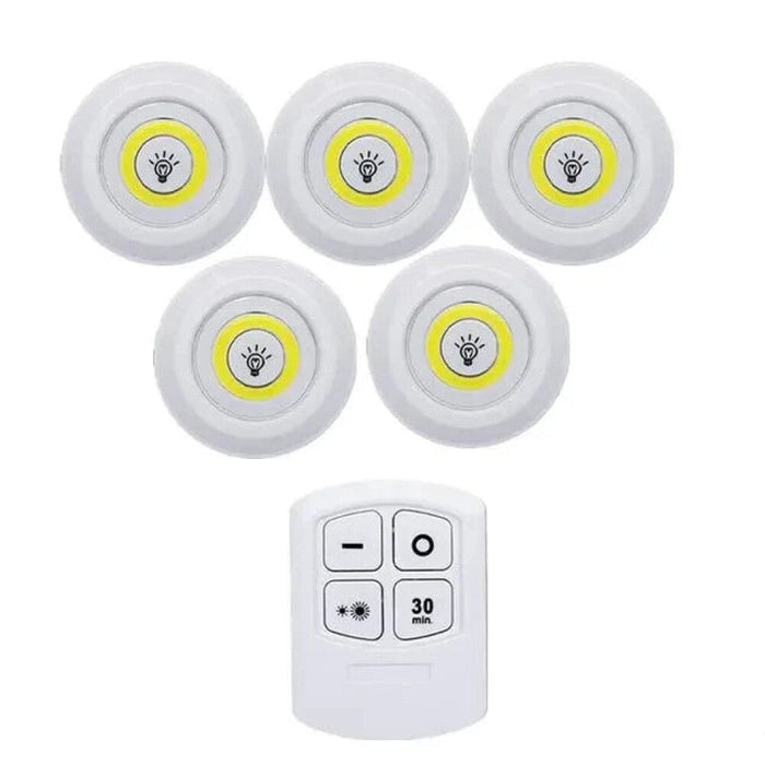 3W Cob Dimmable Under Cabinet Light With Remote Switch