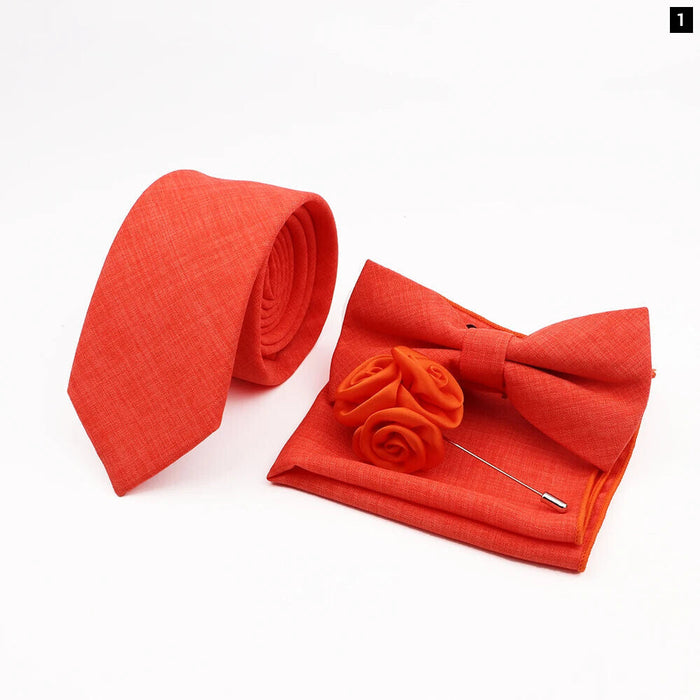 27 Colour Classic Mens Bowtie Set For Weddings And Business