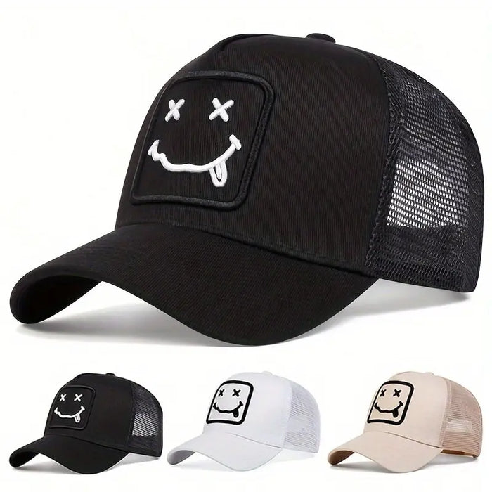 Adjustable Baseball Cap / Hat Embroidered Tongue Design