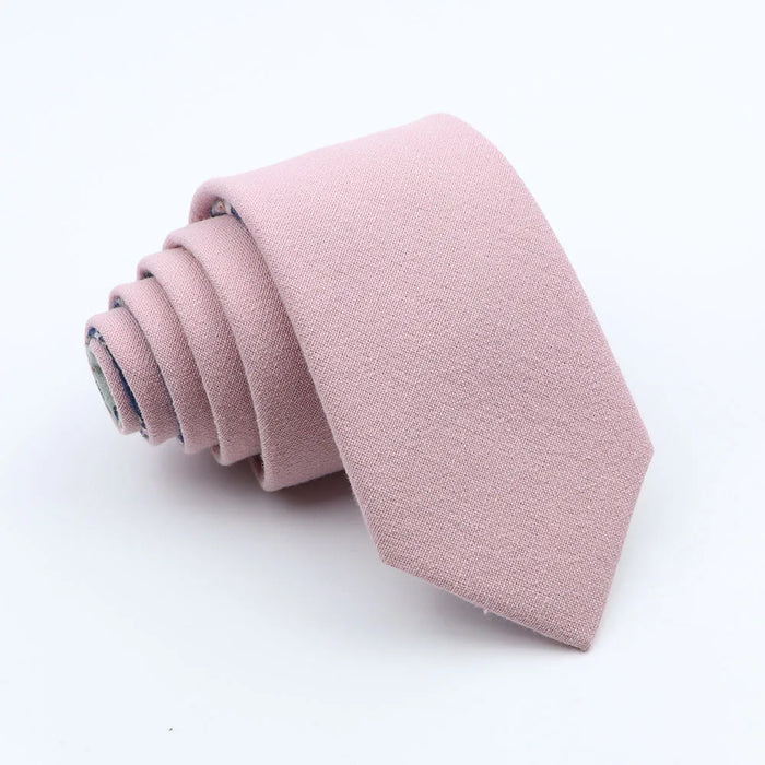 Colourful Two-Sided Floral Cotton Tie For Weddings And Parties